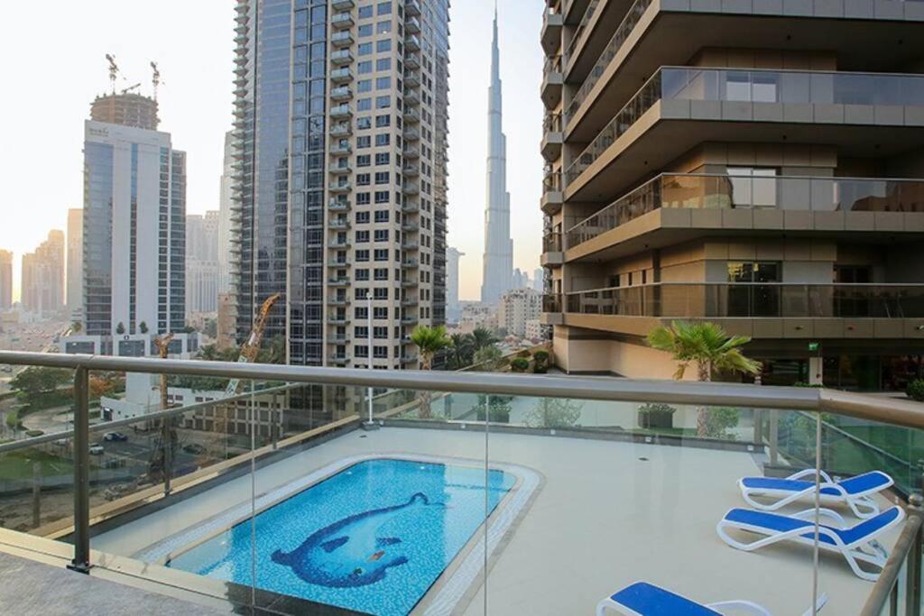 Jacuzzi, Pool And Gym - 5min From Burj Khalifa Appartement *